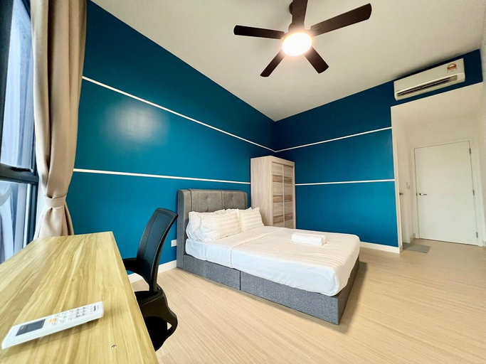 Bedroom 3, ContiNeW Pudu nr Ikea Cheras 2Br/6pax/1park/Wi-fi, Kuala Lumpur