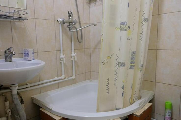 Bathroom 2, Health Resort Krutushka, Vysokogorskiy rayon