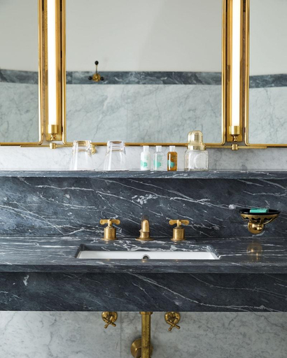 Bathroom 5, The Hotel Chelsea, New York