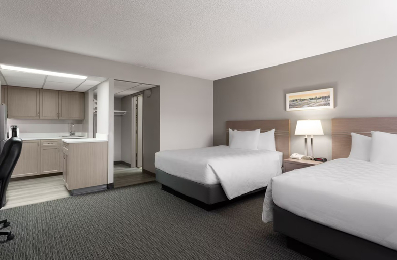 Bedroom 3, Travelodge by Wyndham Grande Prairie, Division No. 19