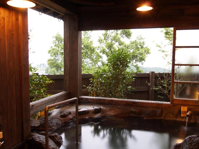 Bathroom 3, Minamiaso Nobara Inn, Minamiaso