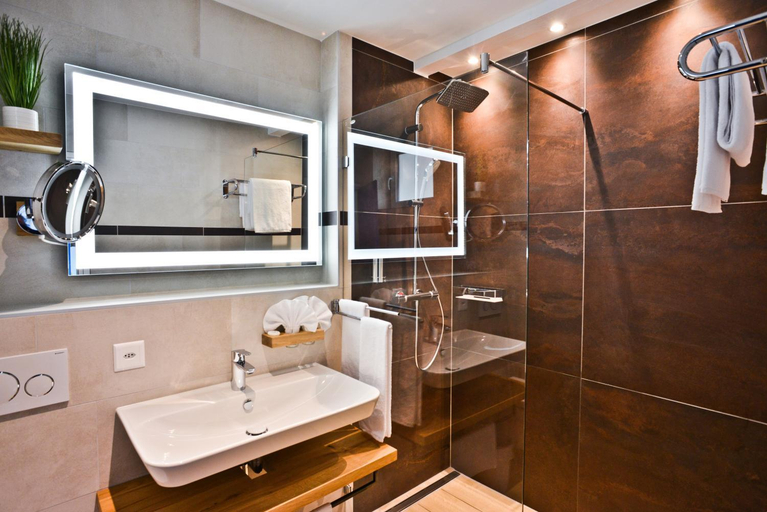Bathroom, Hotel La Campagnola - Green Energy Resort, Locarno