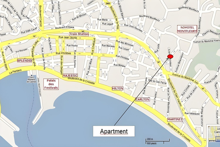 Others 4, Three bedrooms:  200m from Croisette, Alpes-Maritimes