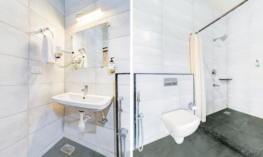 Bathroom 3, Treebo Benaka Residency, 10 Mins To Mahatma Gandhi Park, Chikmagalur