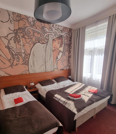 Bedroom 3, Hotel Klara, Praha 7