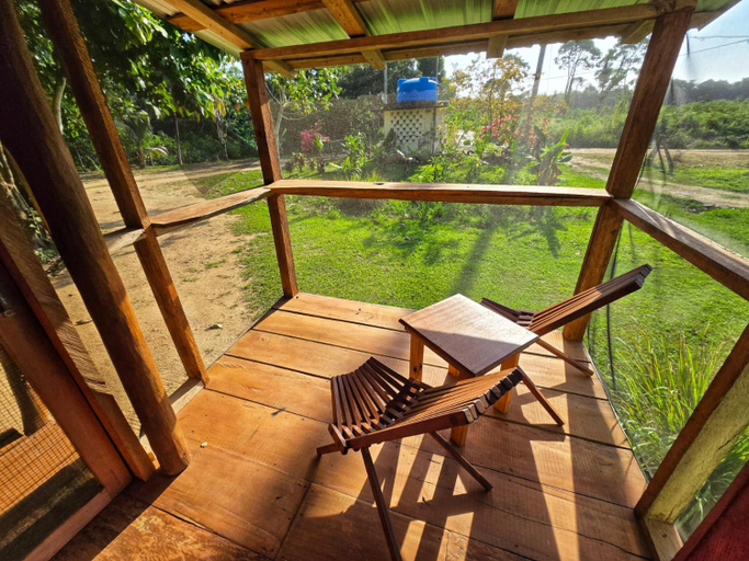 View, Rustic Cabin at Freshwater Creek Cabanas