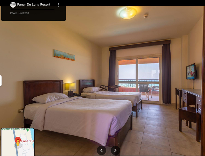 Bedroom 5, 2 غرفة فندقية بقرية فنار دي لونا, 'Ataqah