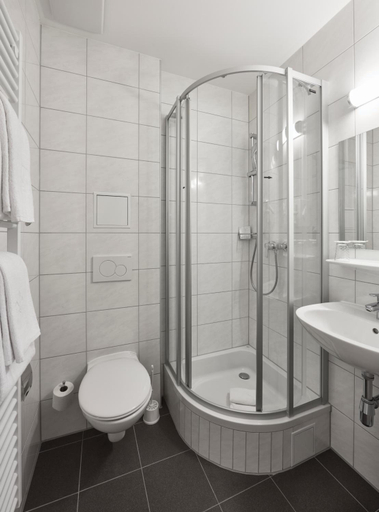 Bathroom 3, Terminus Hotel, Wien