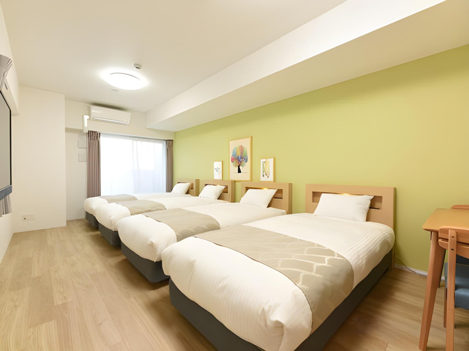 Bedroom 2, Eslead Hotel Namba South Ⅲ, Osaka