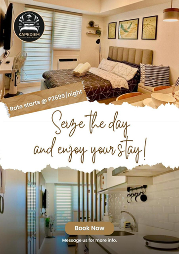 Bedroom 2, KapeDiem Suite 1 in Azure North Residences, San Fernando City