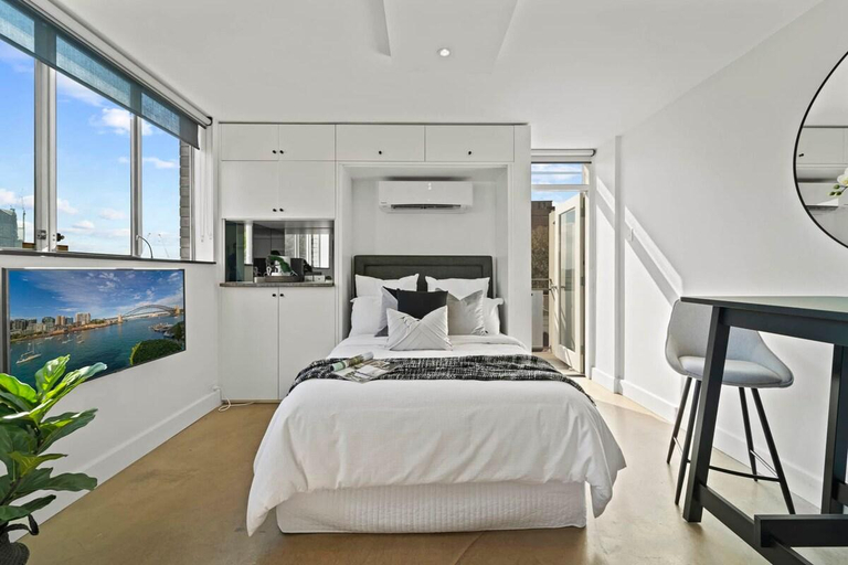 Bedroom 2, Modern Potts Point Studio, Sydney