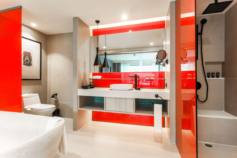 Bathroom 3, Radisson RED Phuket Patong Beach, Phuket Island
