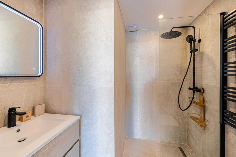 Bathroom 2, Harmonie with private terrace - near Croisette, Alpes-Maritimes