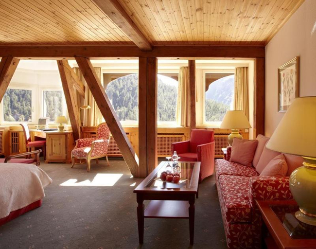 Bedroom 3, Hotel Walther - Relais & Chateaux, Maloja
