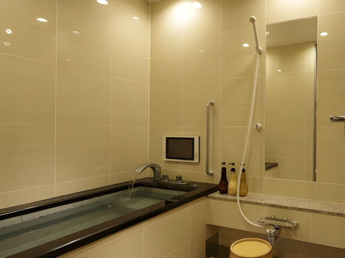 Bathroom 4, Fuji Kawaguchiko Onsen Konansou, Fujikawaguchiko