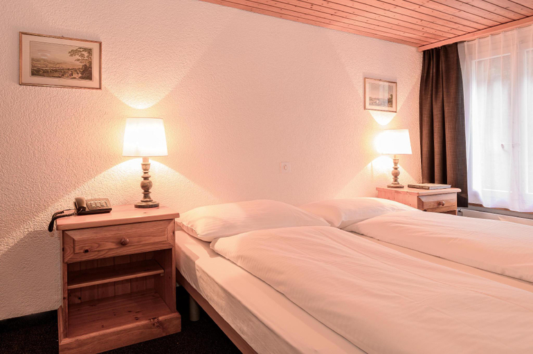 Bedroom 2, Jungfrau Lodge, Swiss Mountain Hotel, Interlaken