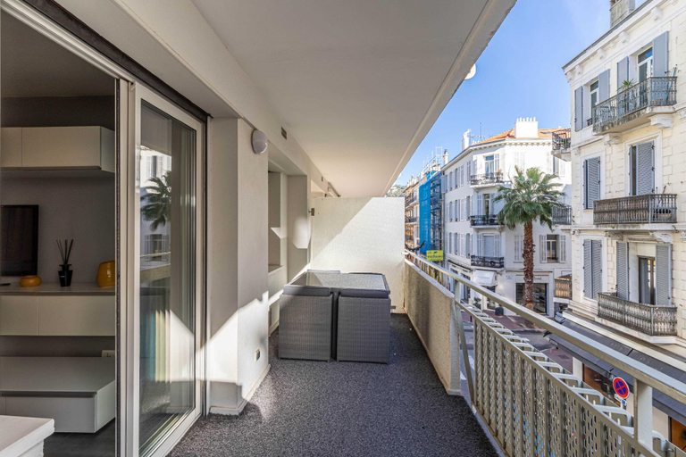 Balcony/terrace 2, Nice apartment with balcony - Center Cannes 1BR/4p, Alpes-Maritimes