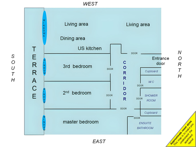 Others 5, MARTINEZ HOTEL AREA: Modern 3 bedrooms w/ terrace, Alpes-Maritimes