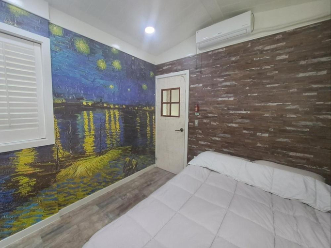 Bedroom 2, Daejeon samgal somakdaagi pension, Okcheon