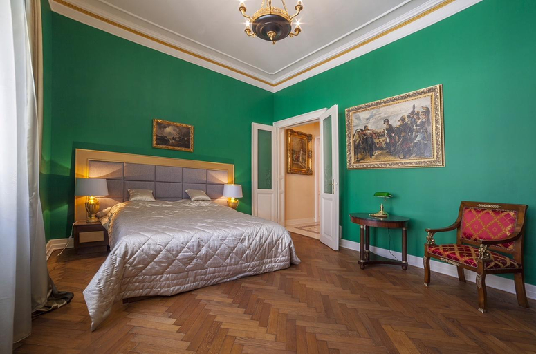Bedroom 2, Filips Palace Luxurious Triple Bridge View, Ljubljana