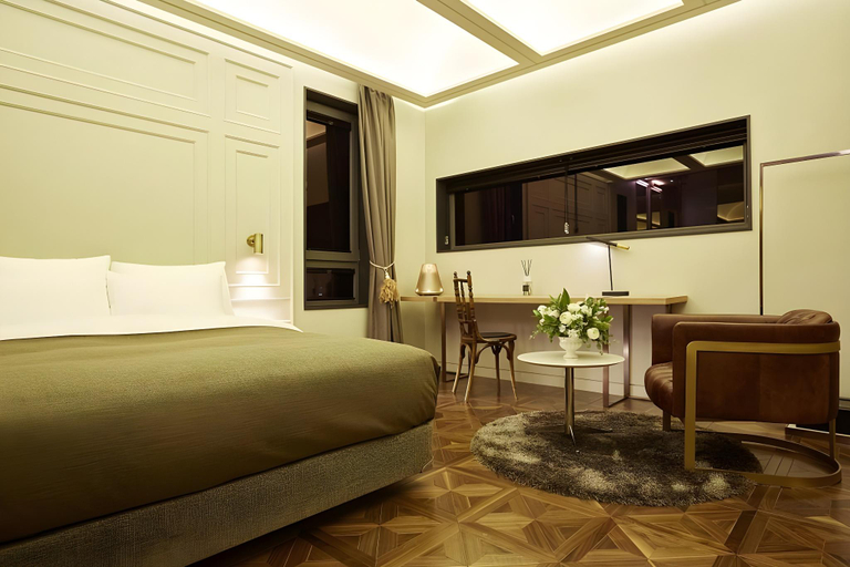 Bedroom, Nine Brick Hotel, Mapo