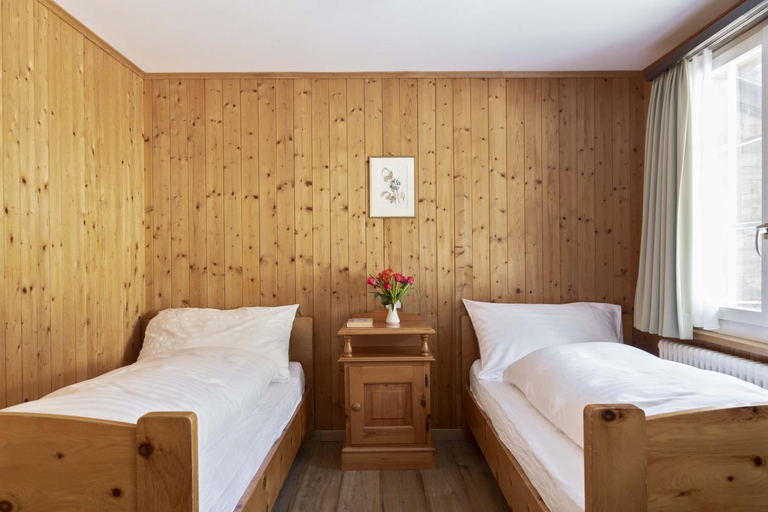 Bedroom 2, Hotel Bad Serneus, Prättigau/Davos