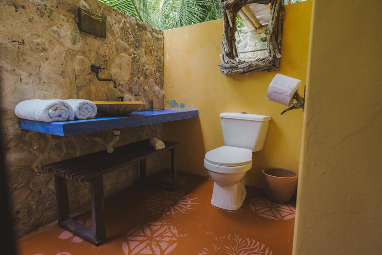 Bathroom 4, Hotel Isla Fuerte Ecohouse, Moñitos