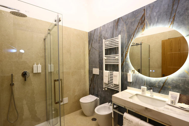 Bathroom 4, Vespucci Palace Roma, Rome