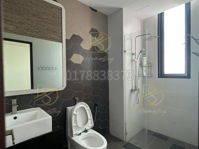 Bathroom 3, DS Vivacitymall Jazz Suite 1101, Kuching