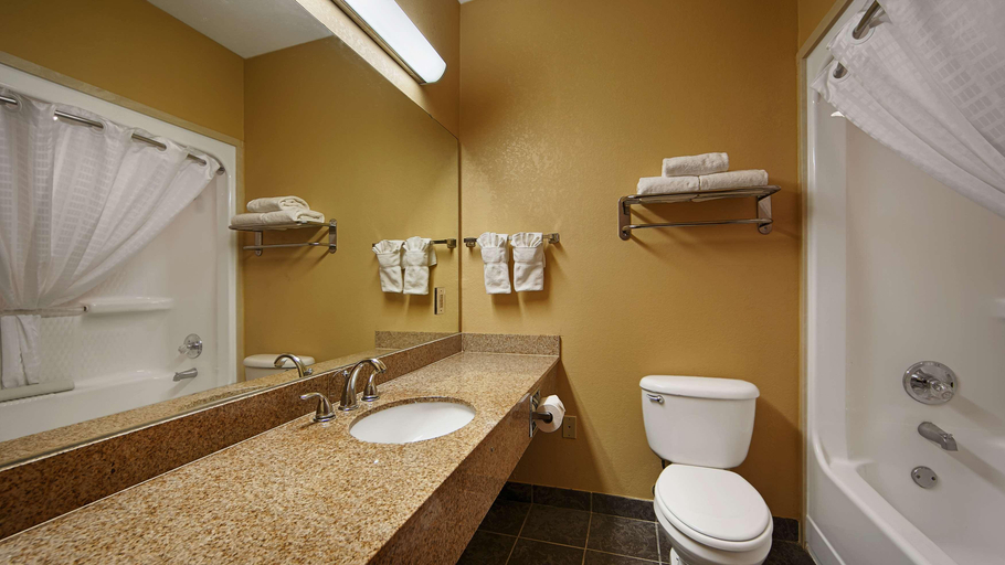 Bathroom 4, Best Western Plus College Park Hotel, Prince George's