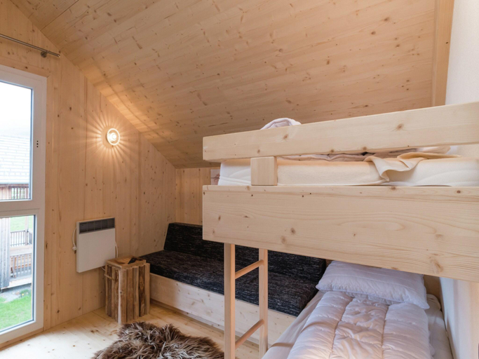 Bedroom 4, Cosy Chalet With hot tub, Murau