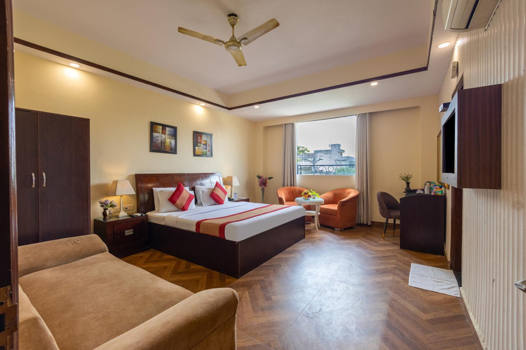 Bedroom, Hotel Picasso Residency near Naraina Vihar Metro Station New Delhi, Delhi