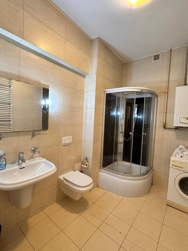 Shower 5, Mikolajska Apartments with Lift, Kraków City