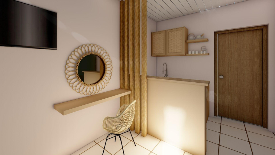 Bedroom 3, Vaso Alykanas Studios, Ionian Islands