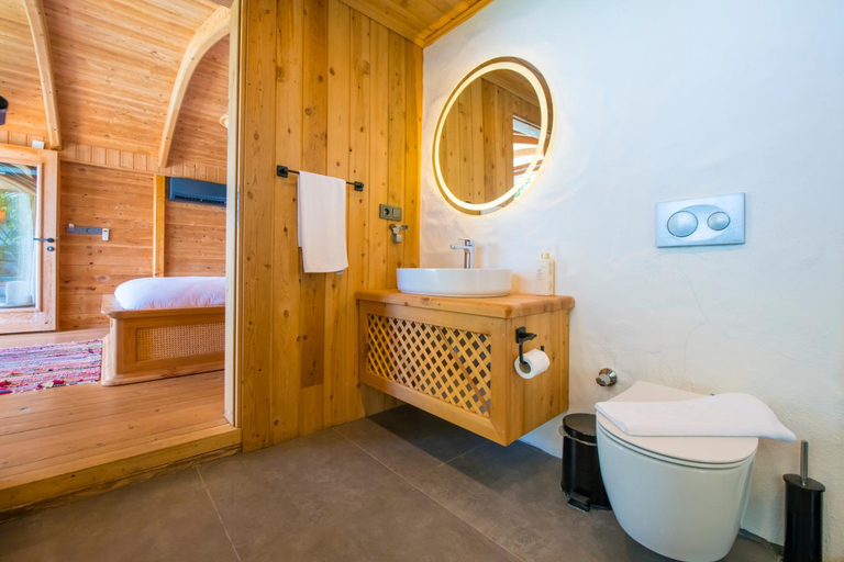 Bathroom 4, Seaview Faralya Boutique Hotel, Fethiye