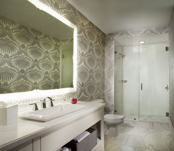 Bathroom 5, Silversmith Hotel Chicago Downtown, Cook