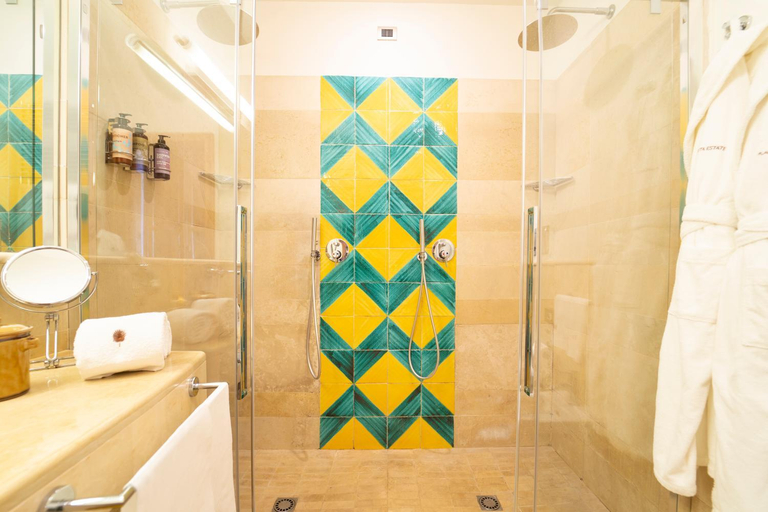 Bathroom 5, La Foresteria Planeta Wine Resort & Beach Club, Agrigento