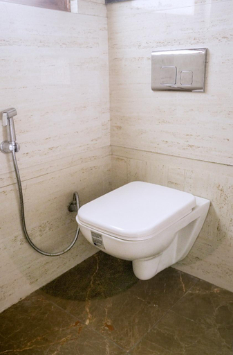 Bathroom, Hotel Maharaja Palace Near Medanta Medicity, Gurgaon