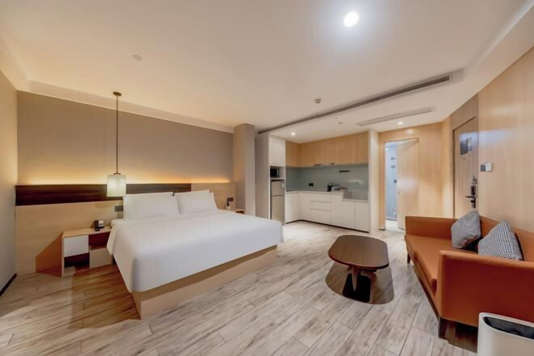 Bedroom 3, yihotel (Shanghai Lujiazui Riverside Center Expo Park Branch), Shanghai
