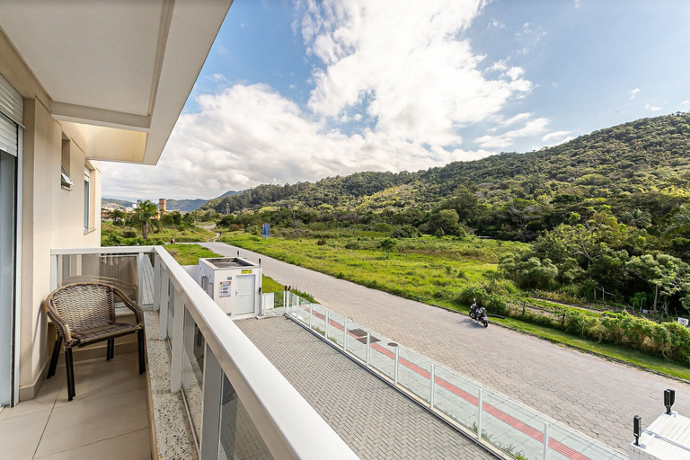 Terrace/patio, Apto C/churraq a 400m da Praia nos Ingleses Mdr102, Florianopolis