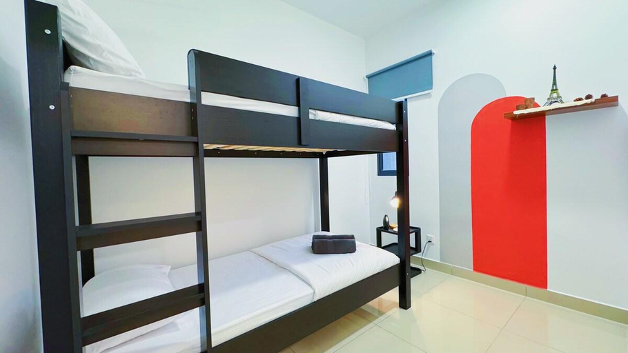 Bedroom 5, Elegant 3-Bedroom Fully Air-Con @ Vista Sentul, Kuala Lumpur