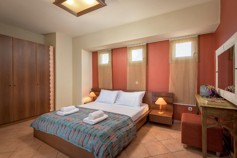Bedroom 2, Modern Villa With Pool And Garden, South Aegean