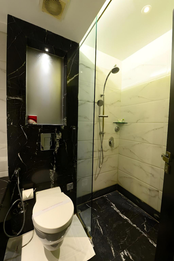 Bathroom 4, Hotel City Star, Delhi