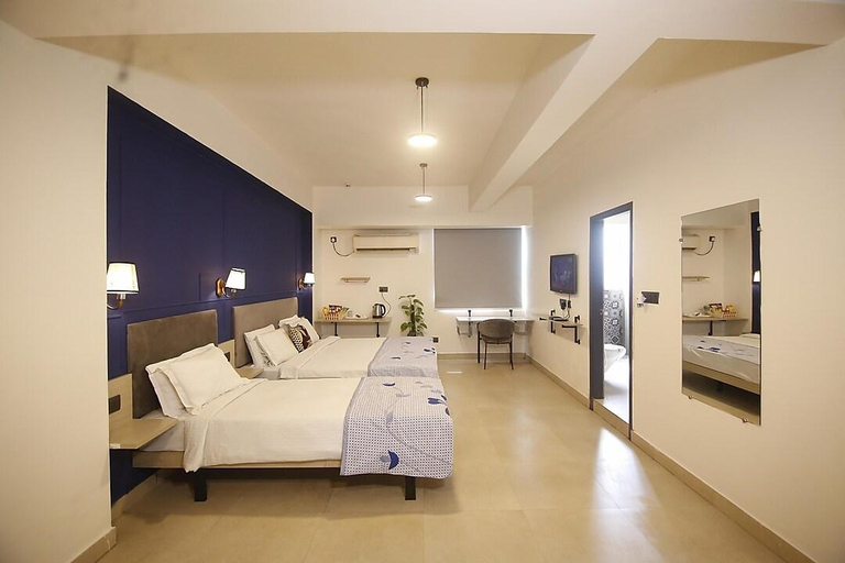 Bedroom 2, Virohaa Garden Hotel, Ghaziabad
