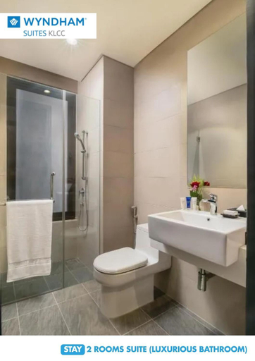 Bathroom 5, Wyndham Suites KLCC, Kuala Lumpur