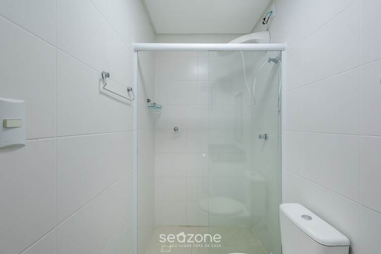Bathroom, Apart With Barbecue 600m From the Beach Gen0102, Balneário Arroio do Silva