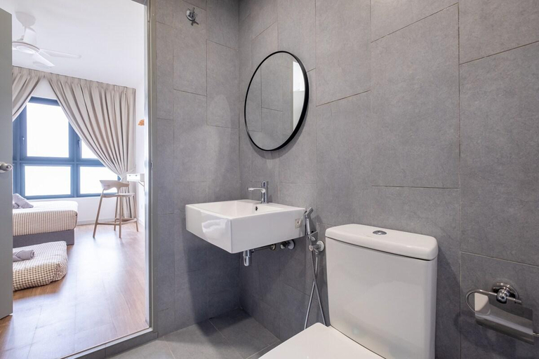 Bathroom 3, M Vertica 3BR 9Pax SunwayVelocity,MRT,AEON中文房东IKEA, Kuala Lumpur