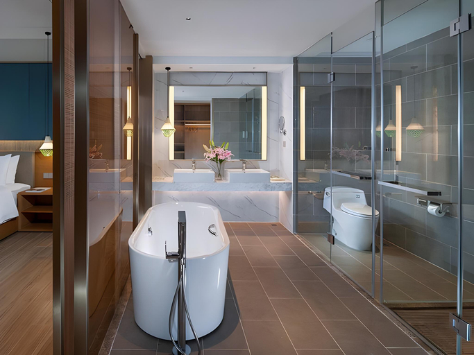 Bathroom 3, Vienna International Hotel Hainan Baoting Center, Hainan