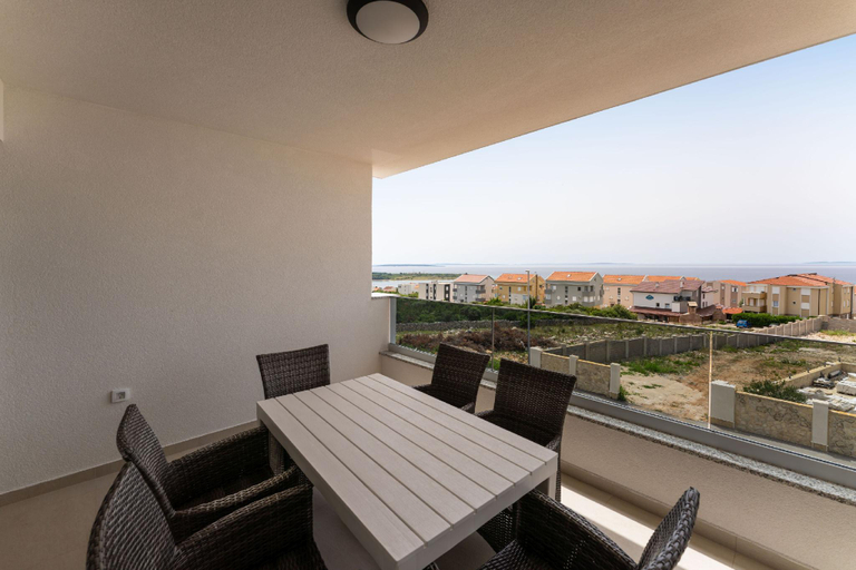 Balcony/terrace 5, Deluxe Apartment Rita 10, Novalja