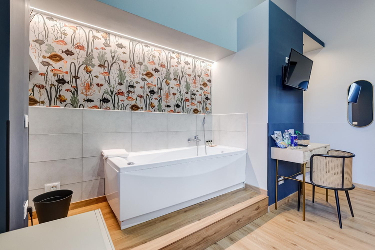 Bathroom 5, COLLINA 24 SUITES - close to VIA VENETO, Rome